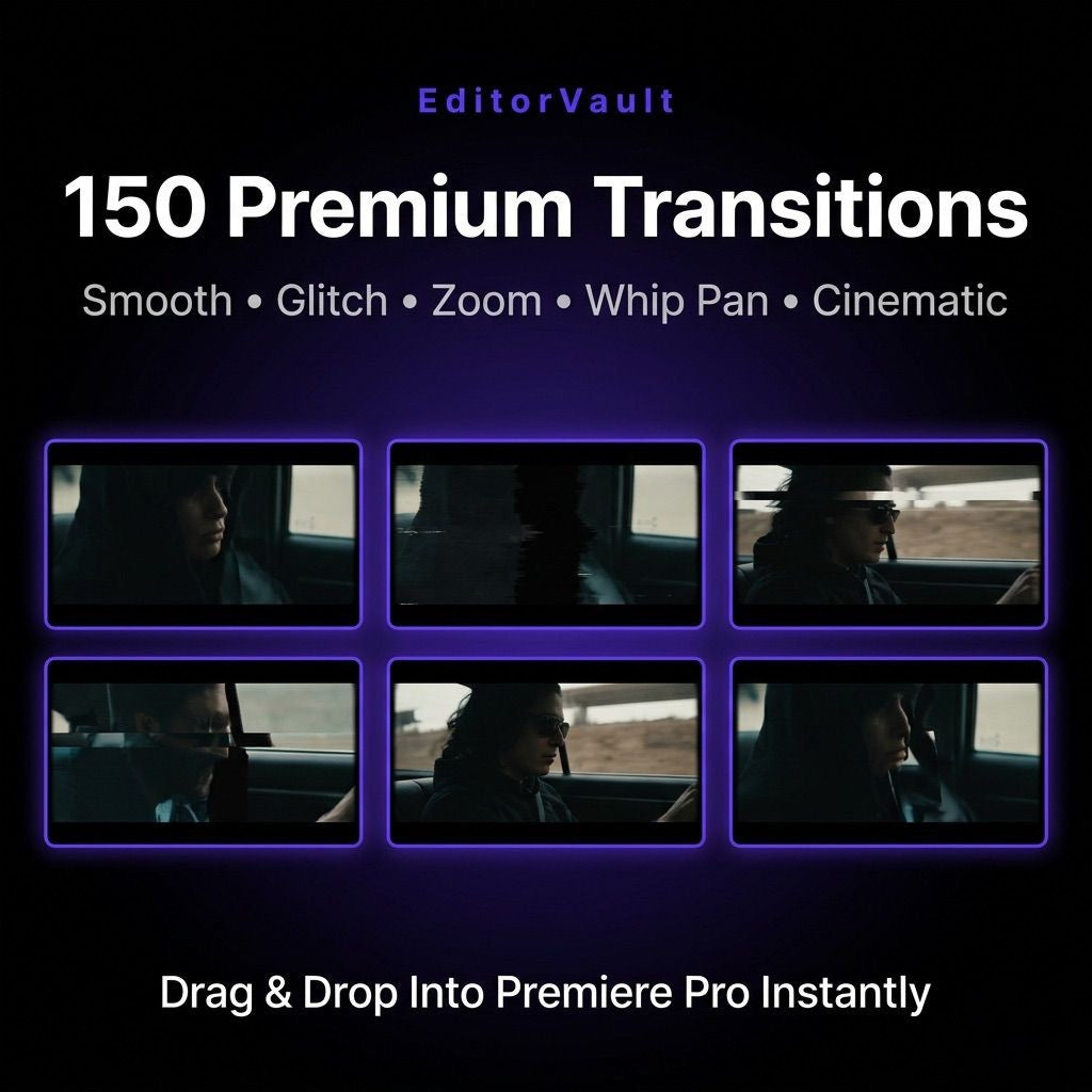 Editor Vault - 500+ Premiere Pro Assets Pack