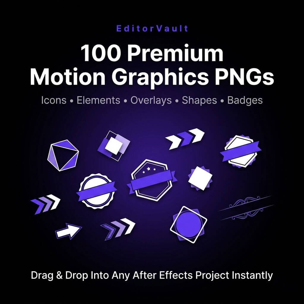 Editor Vault - 250+ After Effects Assets Pack