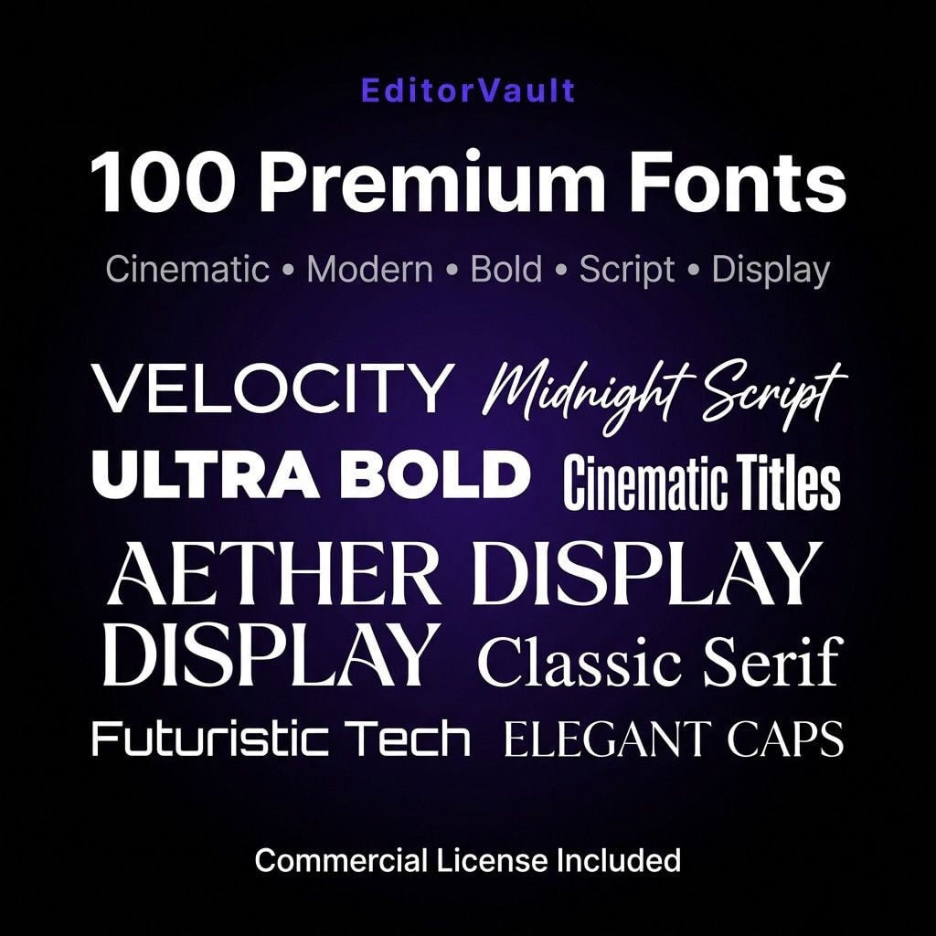 Editor Vault - 500+ Premiere Pro Assets Pack